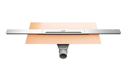 Линейный душевой трап 100 см Huppe Studio Istanbul матовый 250_100_Array